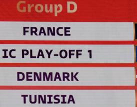 Hvem vinder gruppe D til VM 2022?