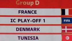 Hvem vinder gruppe D til VM 2022?