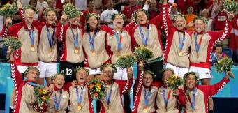 Seks rekordholdere på det danske dame- og herrelandshold